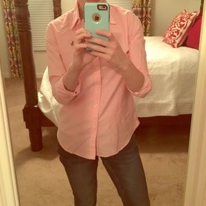 Ralph Lauren light pink slim fit button down sz 6